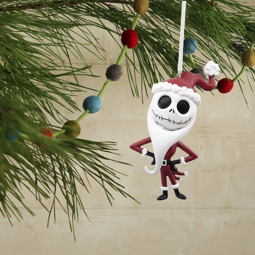 Hallmark Nightmare Before Christmas Santa Jack Ornament, 2018